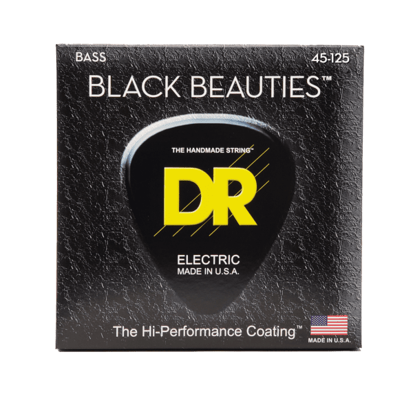 DR Strings Black Beauties 5 String Medium (45-125)