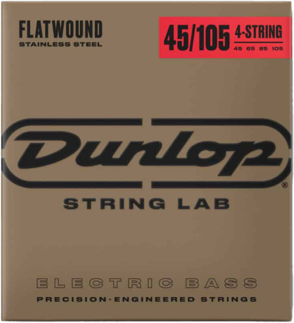 Dunlop Flatwound 4 string (45-105)