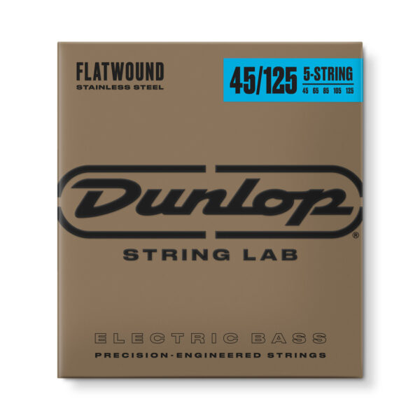 Dunlop Flatwound 5 string (45-125)