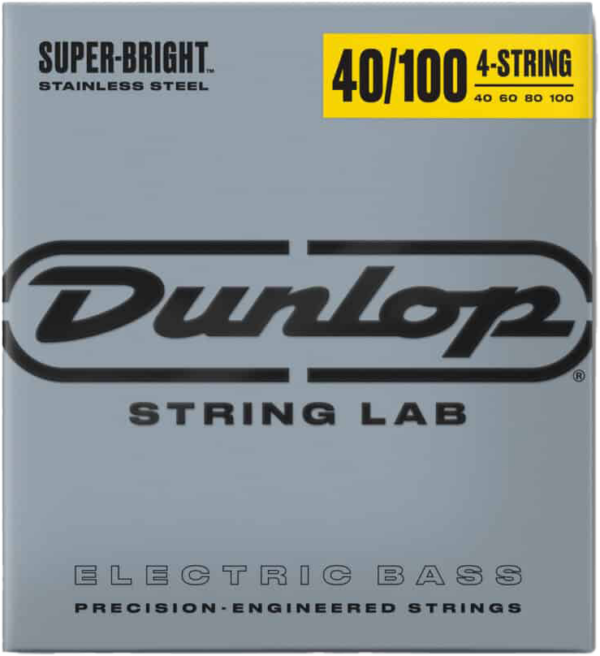 Dunlop Super Brights Stainless Steel 4 String (40-100)