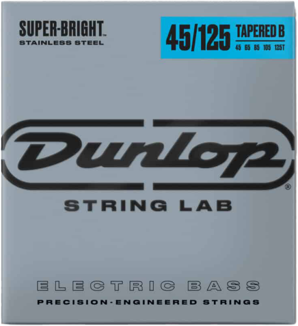 Dunlop Super Brights Tapered Stainless Steel 5 String (45-125)