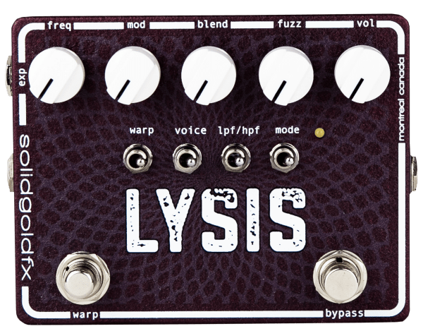 Solidgoldfx Lysis Polyphonic Octave Down Fuzz Modulator MKII