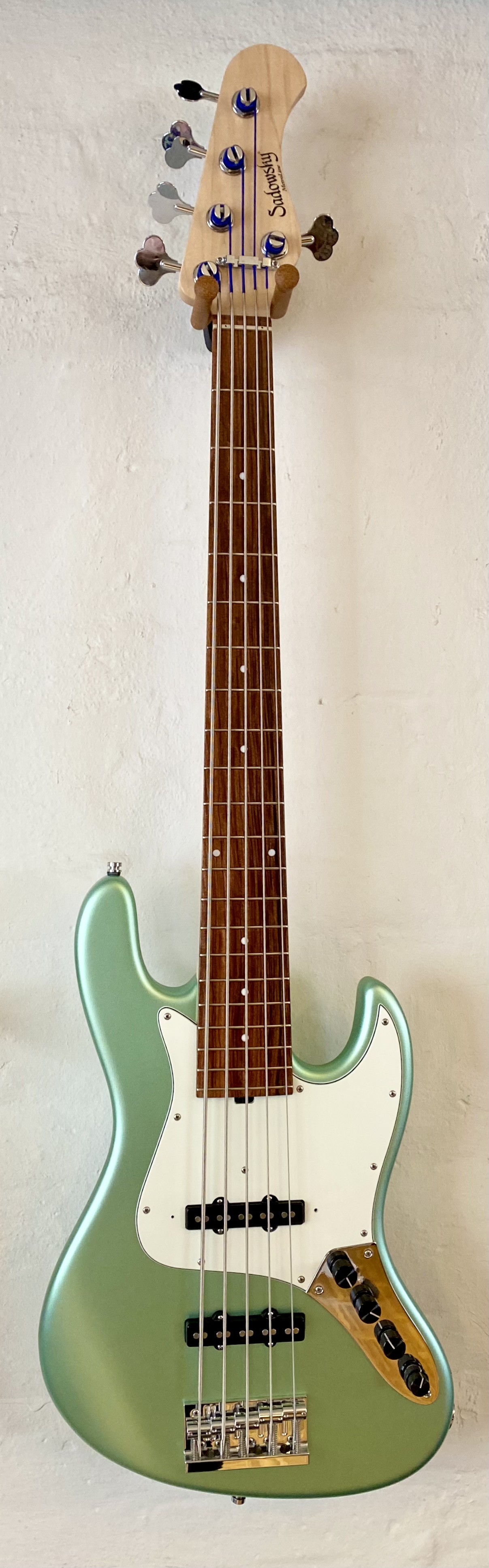 【美品お買い得】Sadowsky MetroLine SAlapMaster Preowned Sadowsky Metroline 21-5 Vintage J Sage Green (2020