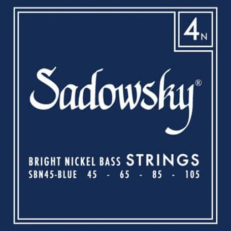 Sadowsky Blue Label Nickel Plated 4 String (45-105)