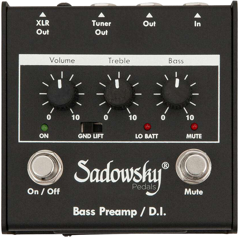 SADOWSKY SBP-1 Bass Preamp / DI 傷有り - エフェクター