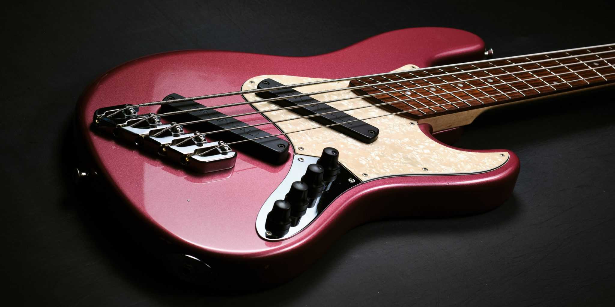 Preowned Dingwall Super J5 Burgundy Mist Bass Buddha