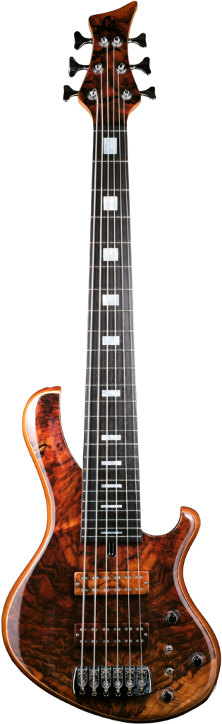 Preowned Maruszczyk Frog Omega Burled Walnut (2018) | Bass Buddha