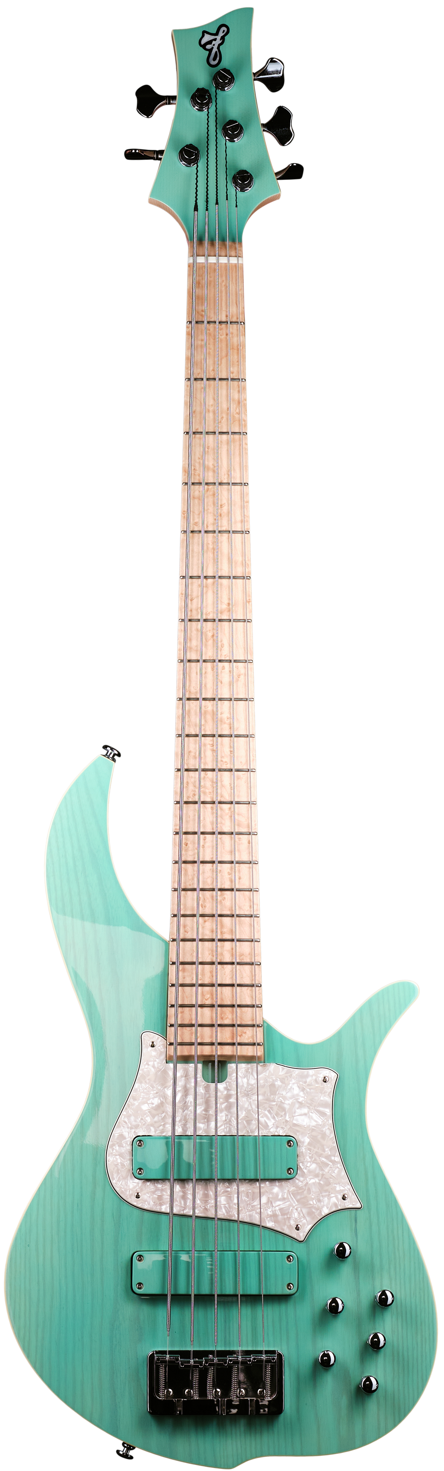 F Bass BN5 Seafoam Flat Face | Bass Buddha