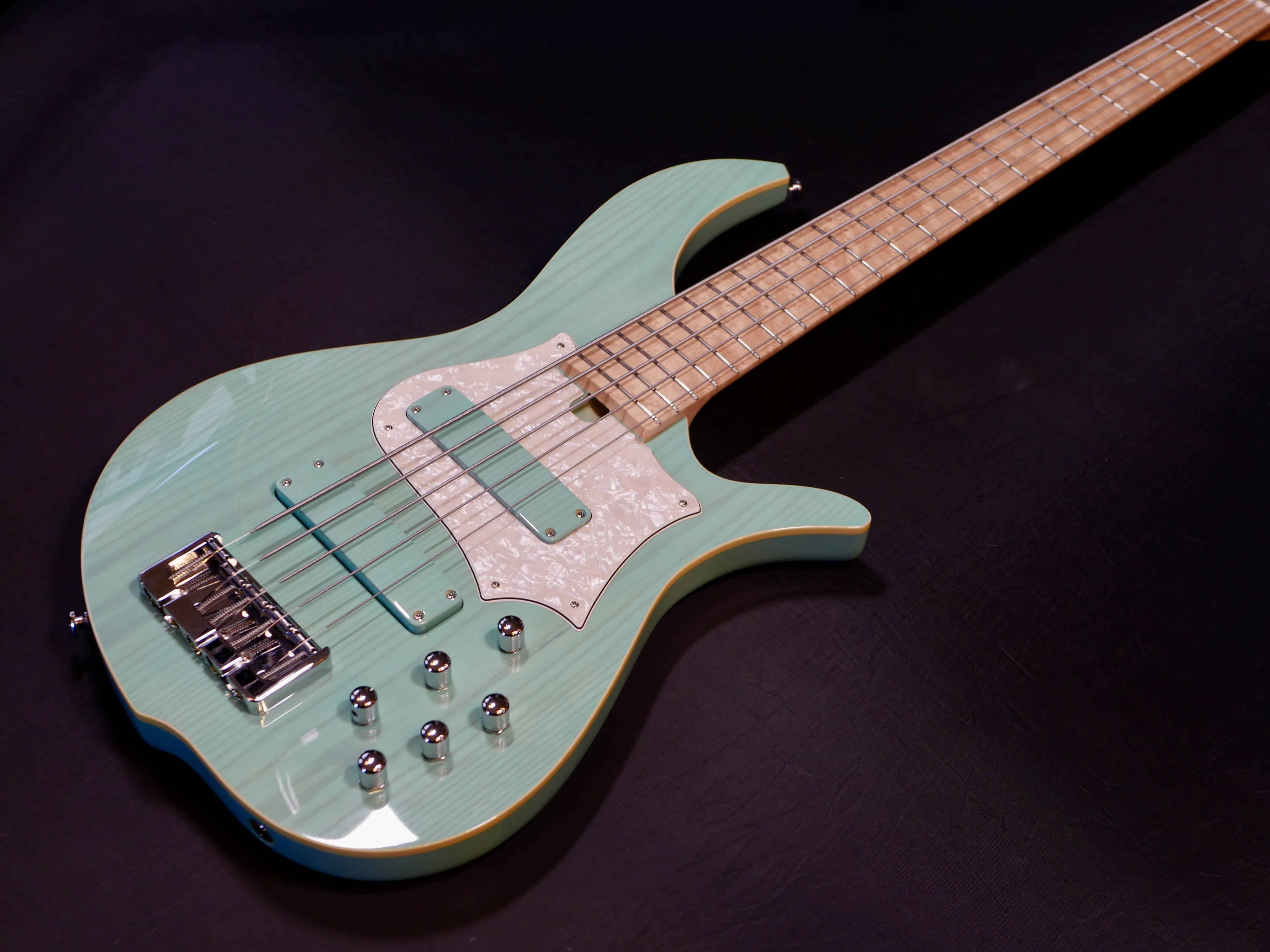 F-Bass BN5 Seafoam Green Flat Face
