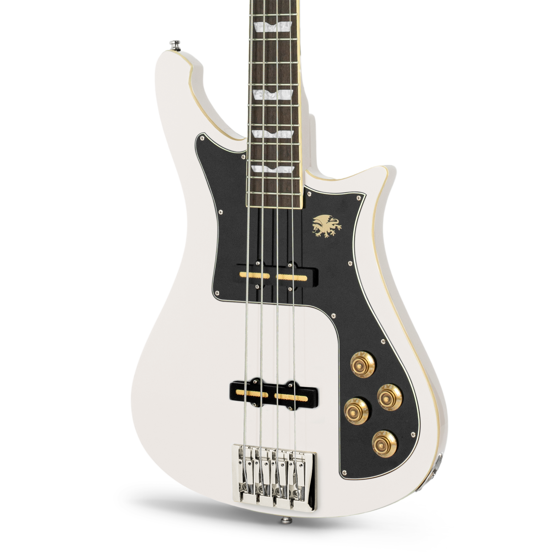 Baum Guitars Nidhogg Vintage White Bass Bass Buddha