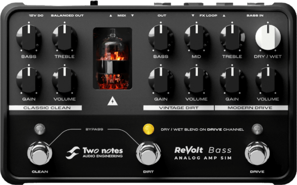 Two Notes Revolt Bass Analog Amp Sim