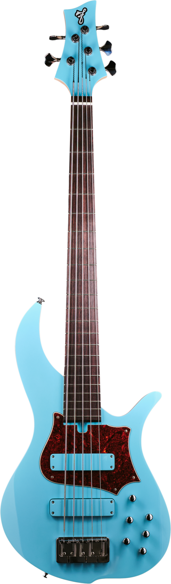 F Bass BN5 Daphne Blue Flat Face