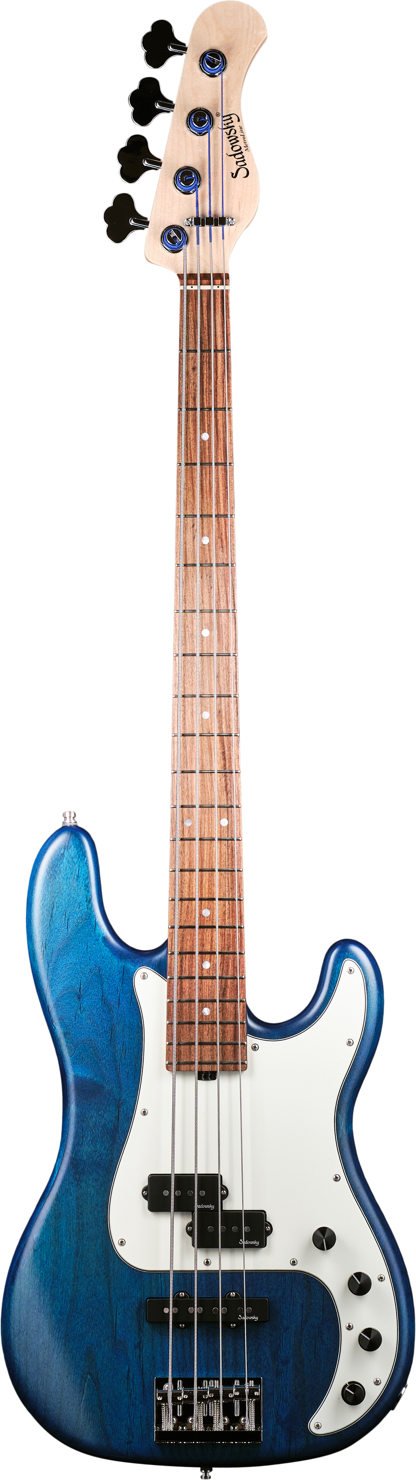 Sadowsky Metroline Hybrid PJ4 Ocean Blue Transparent Satin