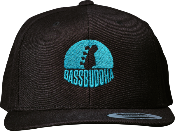 Bass Buddha Snapback Black Cap