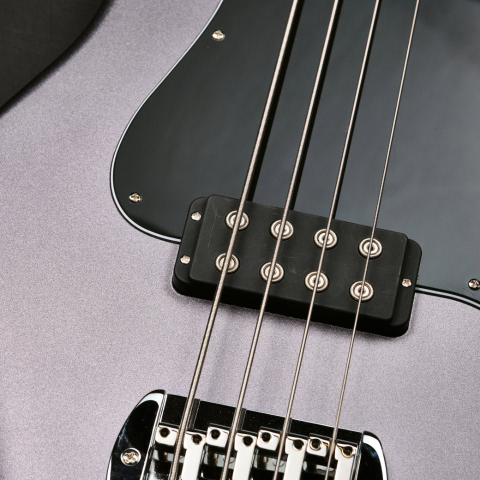 G&L Guitars Kiloton Build To Order USA Graphite Metallic Super Light Weight  (B-Stock) | Bass Buddha