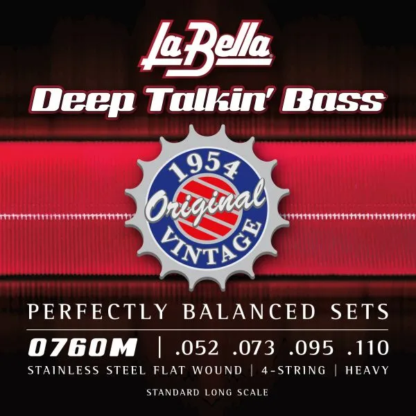 La Bella 0760M Deep Talkin’ Bass, 1954 “Original” Style