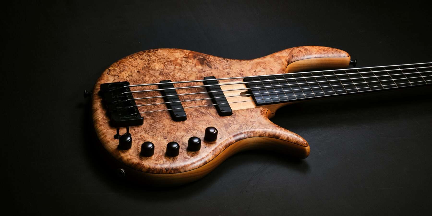 Pre-owned Elrick eVo Gold Series fretless 5 | Bass Buddha