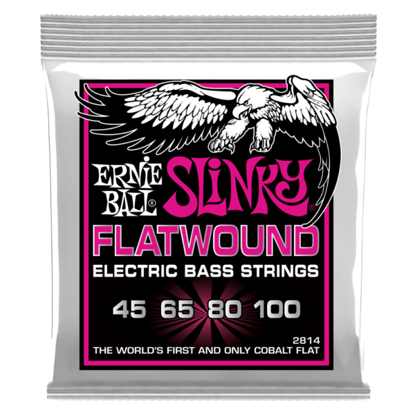 Ernie Ball Slinky Flatwound Cobalt 45-100