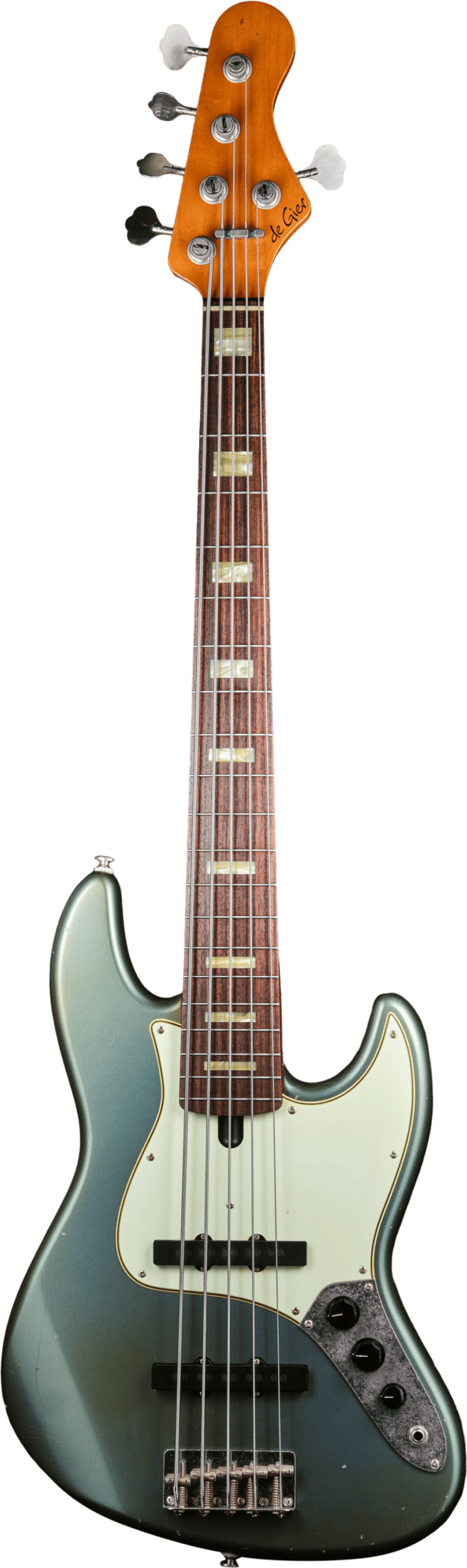 De Gier Bebop Classic 5 Gun Metal Grey Relic