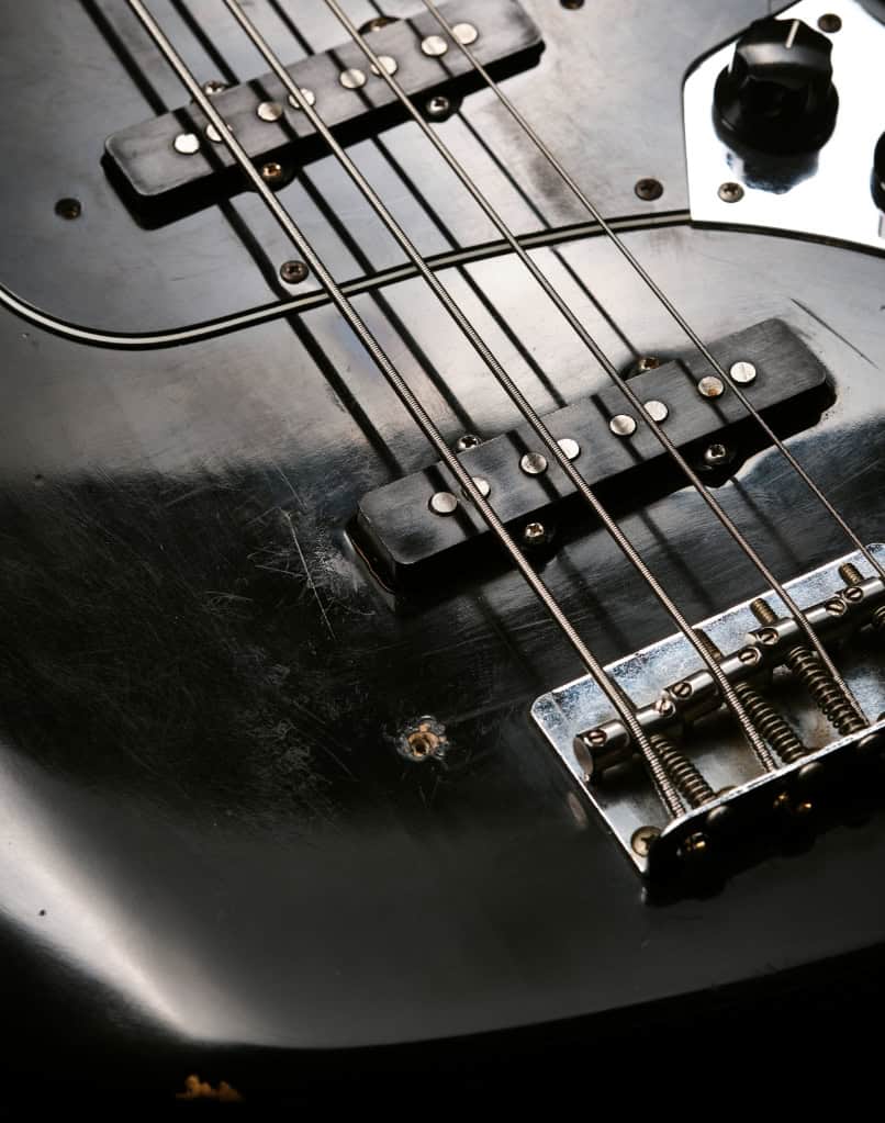 Pre-owned Fender Jazz Bass Black 1977 (5)