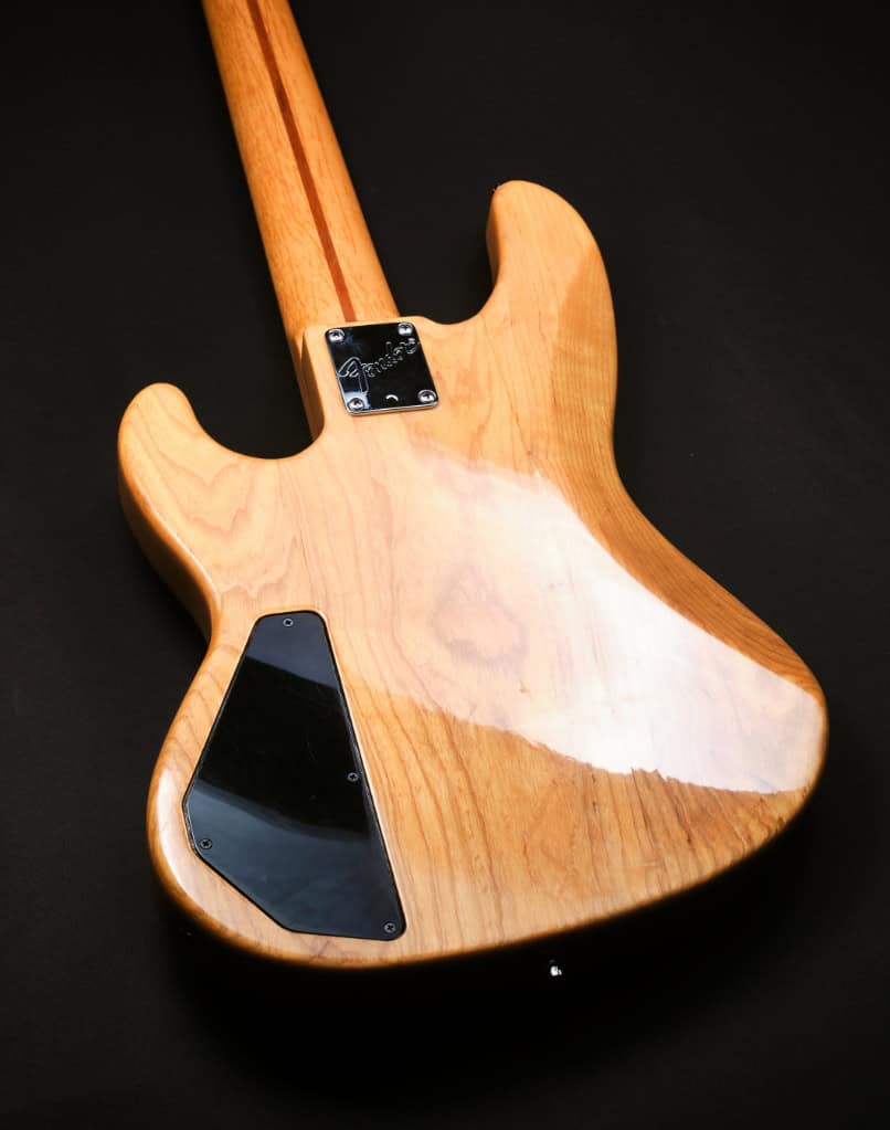 Pre-owned Fender Jazz Bass Plus V Natural 1990 (6)
