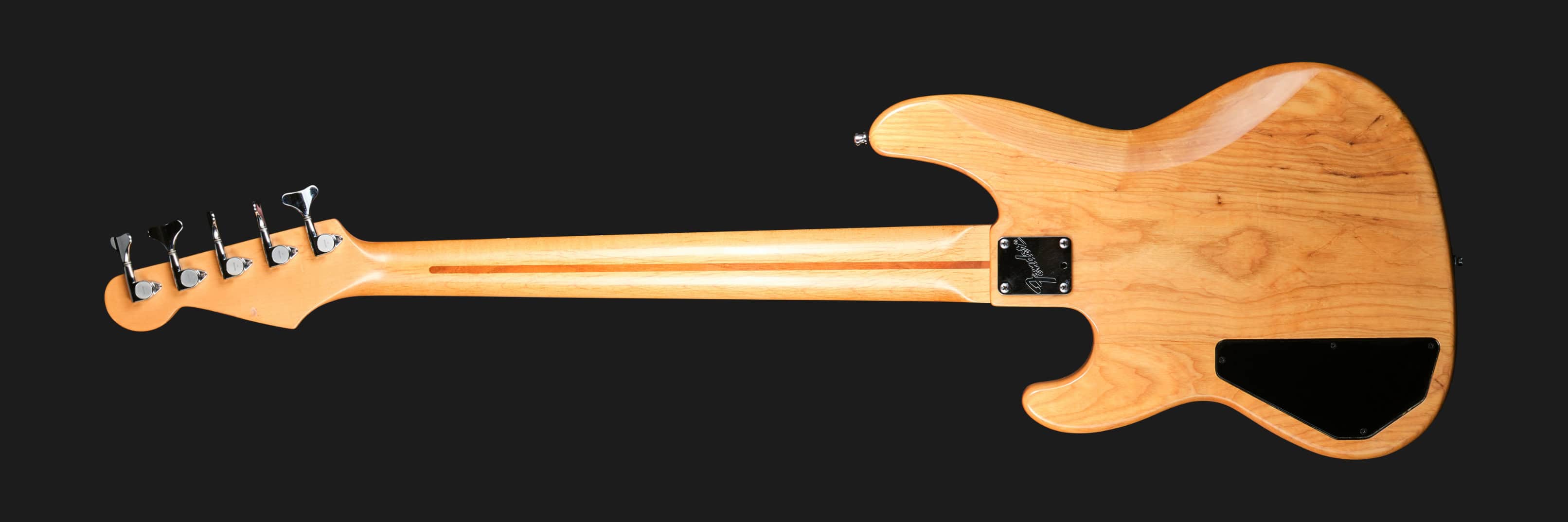 Pre-owned Fender Jazz Bass Plus V Natural 1990 (8)
