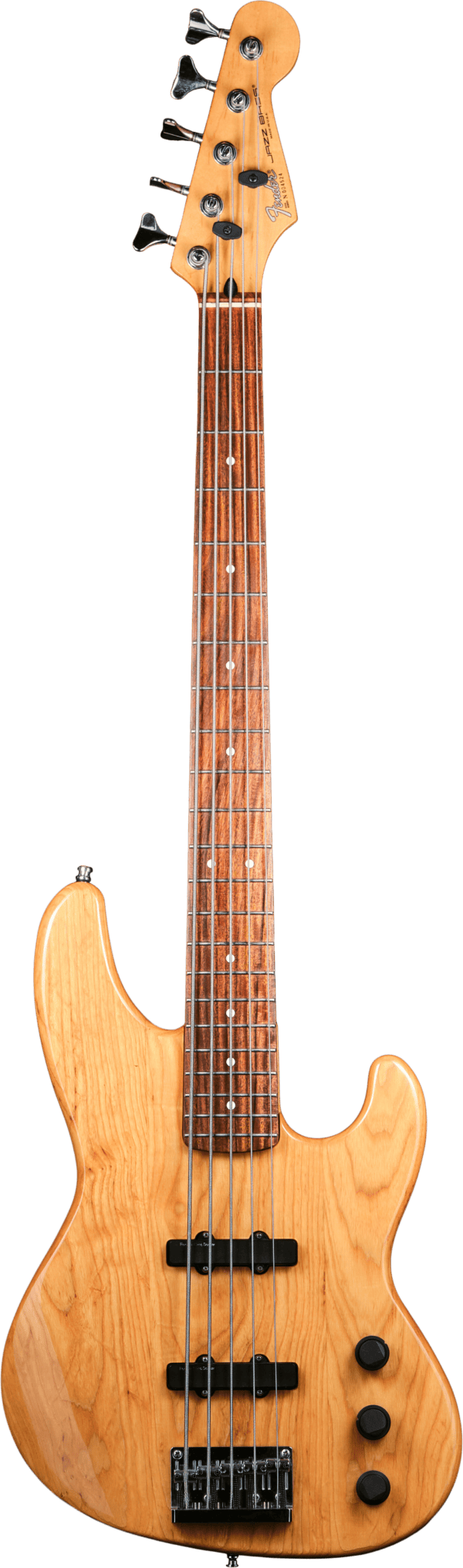 Pre-owned Fender Jazz Bass Plus V Natural 1990
