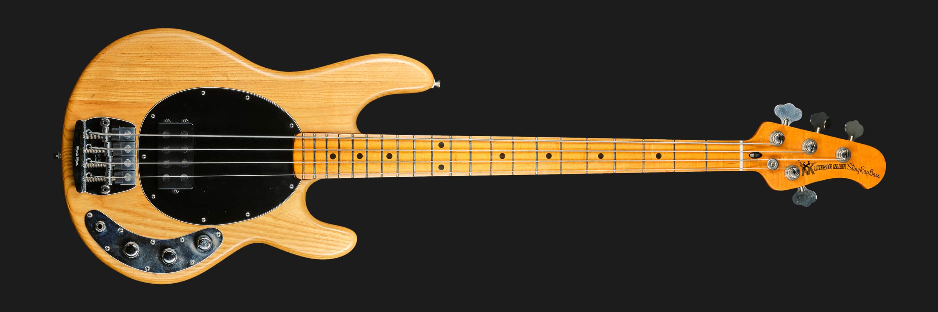 Pre-owned Musicman StingRay Pre-Ernie Ball Natural 1979 (7)
