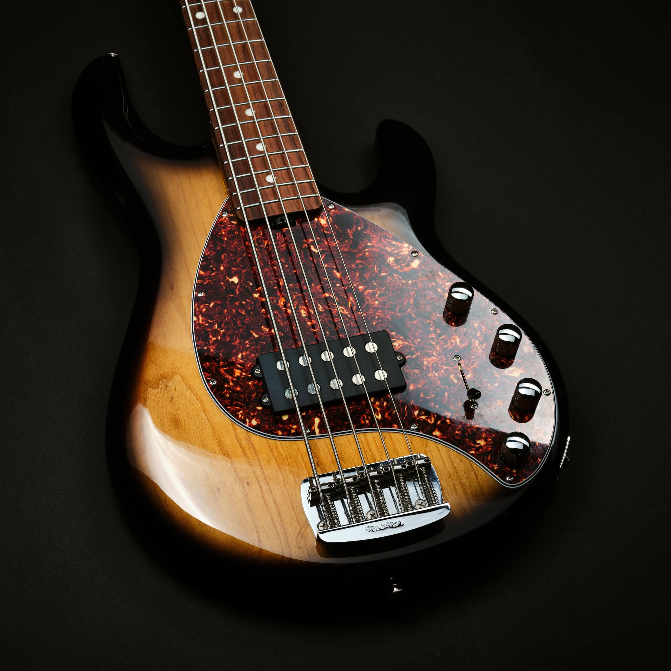 Pre-owned Musicman StingRay Special 5 H Burnt Ends 2023 (1)