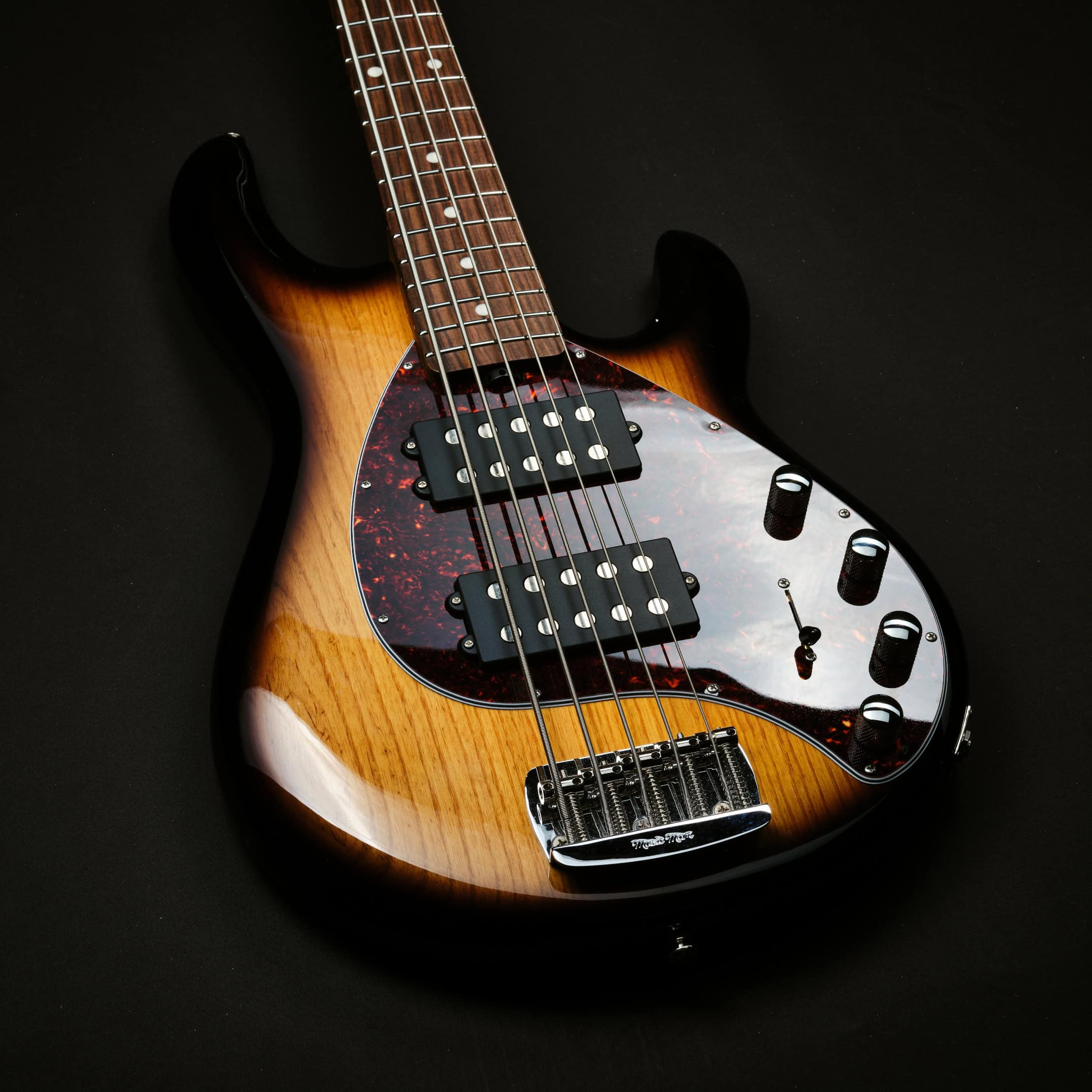 Pre-owned Musicman StingRay Special 5 HH Burnt Ends 2023 (1)