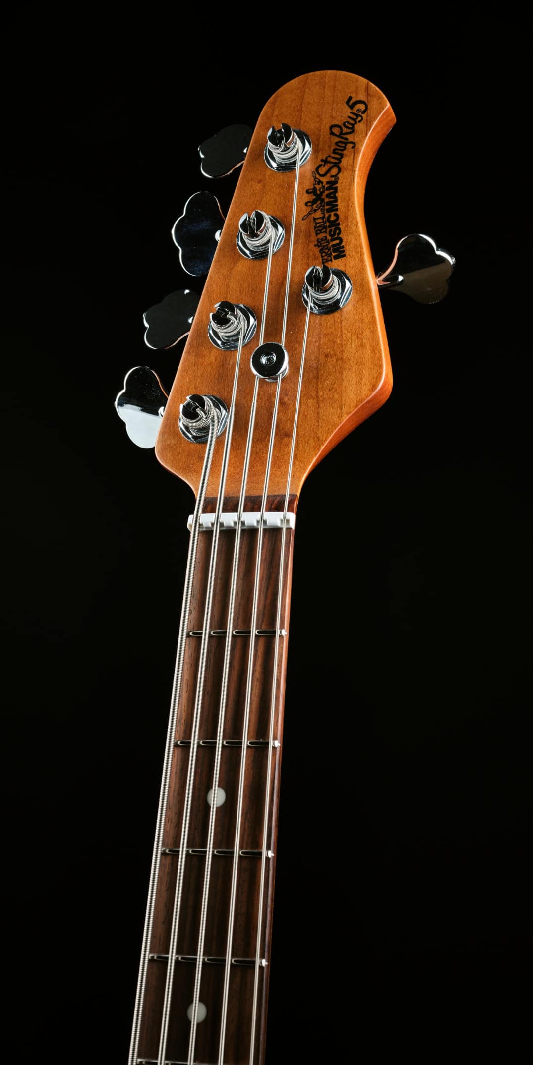 Pre-owned Musicman StingRay Special 5 HH Burnt Ends 2023 (2)