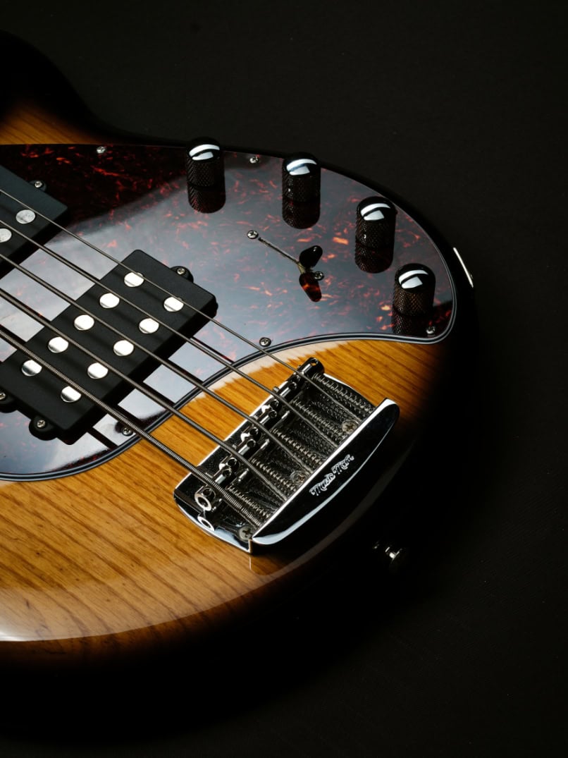 Pre-owned Musicman StingRay Special 5 HH Burnt Ends 2023 (5)