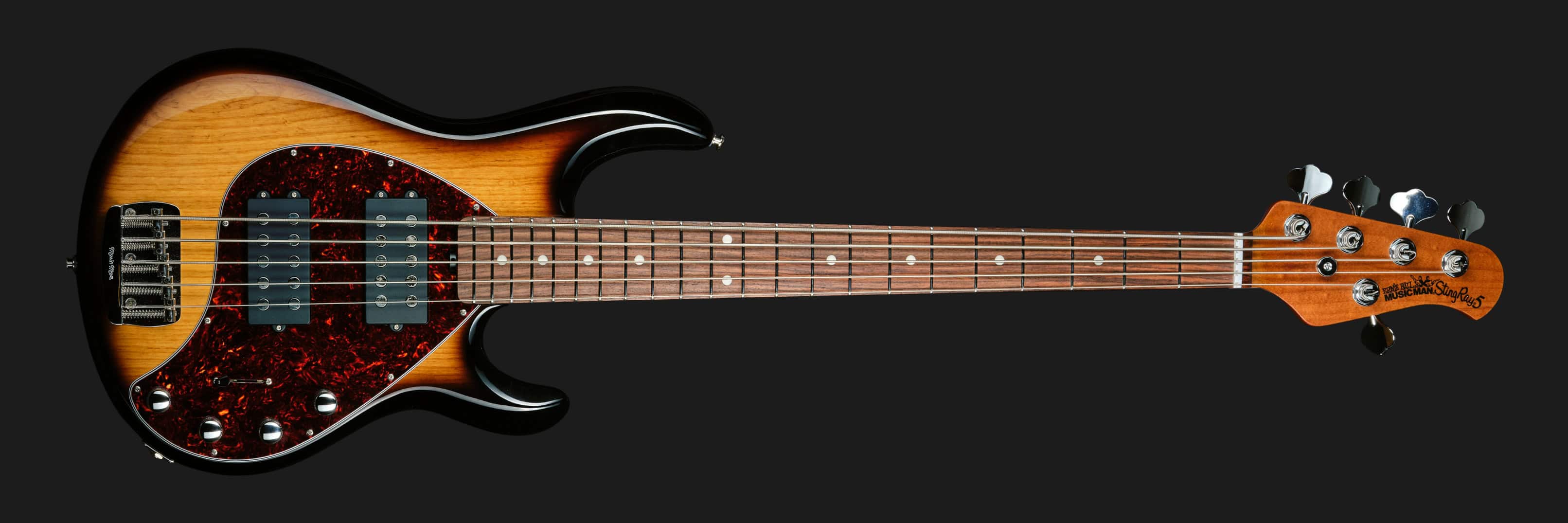Pre-owned Musicman StingRay Special 5 HH Burnt Ends 2023 (7)