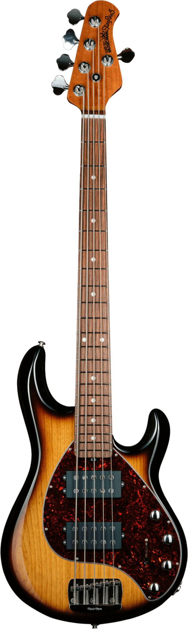 Pre-owned Musicman StingRay Special 5 HH Burnt Ends 2023 Pre-owned Musicman StingRay Special 5 HH Burnt Ends 2023