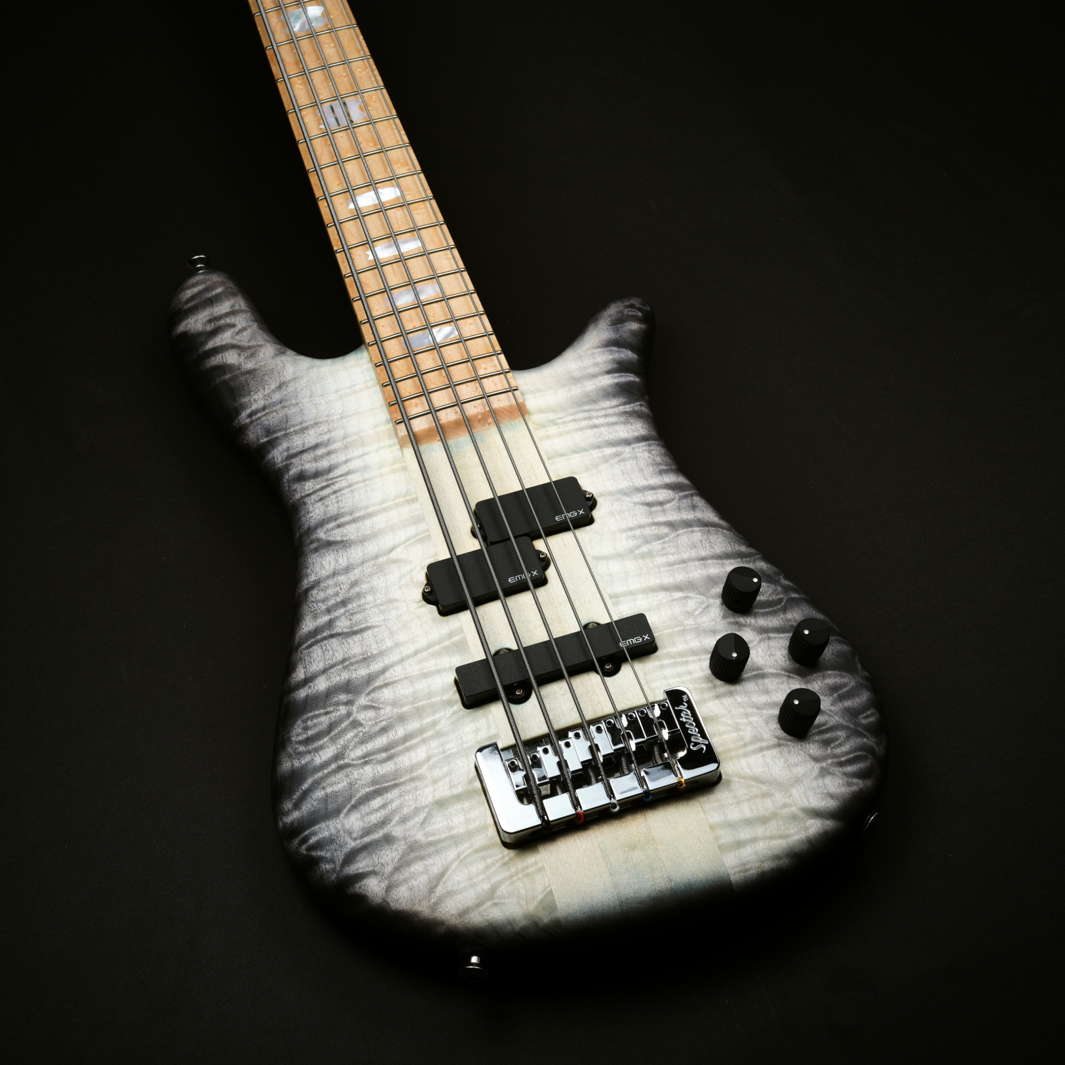 Pre-owned Spector NS-5 Avalanche Split Fade 2024 (1)