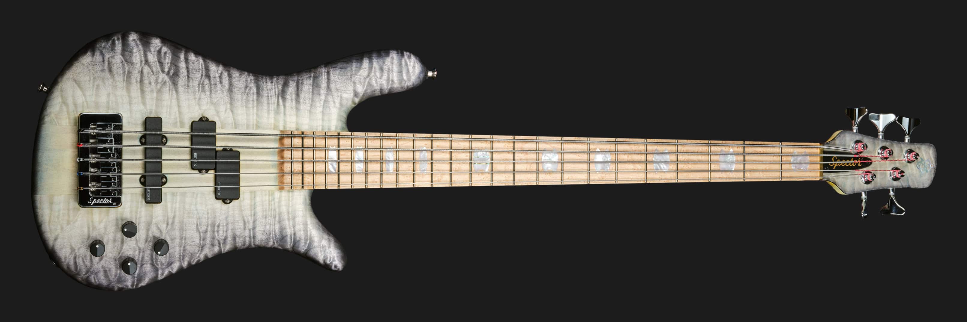 Pre-owned Spector NS-5 Avalanche Split Fade 2024 (7)
